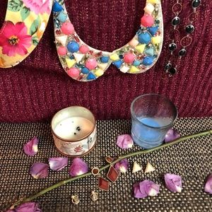 Set of Collar Necklaces and Earrings